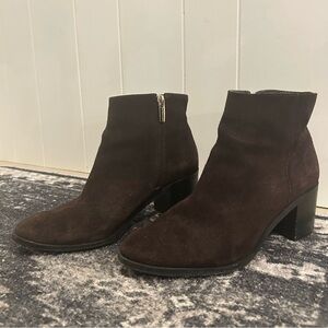 Vince Camuto Brown Ankle Boots